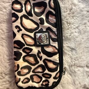 Brighton Leopard Print Phone Case with Heart Emblem